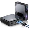 ACEMAGIC S1 Mini PC con schermo LCD/doppia LAN, 12TH Gen Ιntel Alder Lake-N97 (fino a 3,6GHz), 16GB DDR4 512GB M.2 SSD Vertical Mini Desktop Computer, luce RGB/WiFi 6/BT 5.2/4K UHD per casa/ufficio