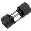 DIAMOND FITNESS Manubrio Selezionabile 5,5-43 kg - Regolazione Rapida a Rotazione