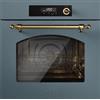 Ⓜ️🔵🔵🔵 ILVE OV601NL3 - Forno elettrico multifunzione, Incasso, 60 cm, Capacità 65 L, Acciaio inox o Acciaio verniciato, Temp. 300°C, Program. controllo elettronico, 10 funzioni, Linea Nostalgie, Nuova classe A+