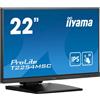 iiyama ProLite T2254MSC-B1AG Monitor PC 54,6 cm (21.5") 1920 x 1080 Pixel Full HD LED Touch screen Nero [T2254MSC-B1AG]