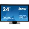 iiyama ProLite T2452MSC-B1AG Monitor PC 60,5 cm (23.8") 1920 x 1080 Pixel Full HD LED Touch screen Nero [T2452MSC-B1AG]