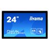 iiyama ProLite TF2415MC-B2 Monitor PC 60,5 cm (23.8") 1920 x 1080 Pixel Full HD LCD Touch screen Multi utente Nero [TF2415MC-B2]