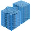 VEVOR Set di 55 Piastrelle per Piscina da Giardino 30 x 30 x 1,5cm, Piastrelle Traforate Blu per Pavimentazione Antiscivolo in PVC a Drenaggio Rapido per Interni & Esterni per Bagno Piscina Giardino