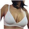 GIOS Reggiseno Senza Ferretto Coppa B - Art. Sesamo (2 IT, Bianco)