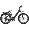 ENGWE E26 ST Bicicletta elettrica, batteria 48V 16AH, motore 250W, cambio Shimano 7 velocità, autonomia massima 140 km - Nero