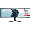Iiyama Monitor Led 45'' iiyama G-Master GCB4580DQSN-B1 Curvo DQHD 5120x1440p/0.8ms/Classe F/Nero opaco [GCB4580DQSN-B1]