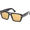Tom Ford Occhiali da Sole RED FORD FT1153 BLACK/YELLOW BROWN 56/19/145 uomo