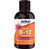NOW FOODS Vitamin B-12, Liquid B-Complex - 60 ml. (vitamina B12 liquida)
