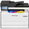 PANTUM Stampante Laser Colori CM2100ADW, Stampante multifunzione a colori per stampa, copia e scansione con ADF, Stampa fronte/retro automatica, WLAN NET USB, 20ppm, per la casa e l'ufficio