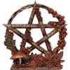 Nemesis Now Stagione del Pentagramma Figurina, Resina, Oro/Marrone (Autunno), 16,5 cm