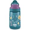 NUK By Contigo Easy Sip Cup | Borraccia per bambini (a partire dai 4 anni) | a prova di perdite, realizzata in resistente Tritan, senza BPA, lavabile in lavastoviglie, 420 ml, naturale