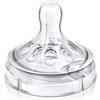 AVENT Philips Avent Natural SCF652/27 Tettarelle Flusso Lento, 2 Fori, 1 Mese+, 2 Pezzi