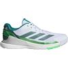 Adidas Scarpe da Padel Crazyquick LS Padel Uomo Cloud White/Aurora Ivy/Lime Burst