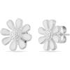 Einzelstück Daisy - Collana e bracciale con ciondolo a forma di margherita I in argento sterling 925 placcato oro Ipoallergenico e senza nichel, klein, Argento sterling