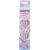 Giotto Matite in grafite di carta pressata Giotto Sketching conf. 10 pezzi + 1 temperamatite e 1 gomma Candy Collection