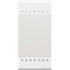 bticino living light pulsante unipolare 1 polo no 10a 1 modulo bianco bticino n4005n