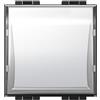 bticino living light pulsante NO con portanome a targhetta ingresso 2 moduli bticino ln4040
