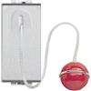 bticino living light tech pulsante unipolare 1 polo no 10a a tirante grigio chiaro frutto bticino nt4033