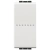 bticino living light deviatore unipolare assiale 16a 1posto bticino n4053n