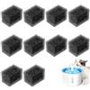 Abeillo 10 filtri in spugna per fontana per gatti, fontana per gatti, filtro in schiuma, filtro per gatti, filtro in schiuma per fontana rotonda o quadrata