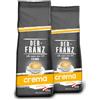 Der-Franz Crema caffè, macinato, 2 x 500 g