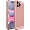 Moozy VentiGuard Cover per iphone 15 Pro Max, 6.7-pollici, Custodia per iphone 15 Pro Max Traspirante con Motivo Perforato per Circolazione dell'Aria, Bumper cover per 15 Pro Max, Rosa Pastello