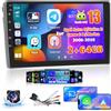 Inefala Android 15 Autoradio per Corse C D/Opel Astra H/Zafira B/Meriva 2006-2010 2 DIN (2+64GB)，9 Pollici Schermo con Wireless CarPlay Android Auto FM RDS GPS Bluetooth WiFi Comandi al Volante