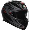 AGV Casco AGV K3 E2206 Syth nero rosso