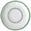 Villeroy & Boch French Garden Green Line Piattino, Porcellana Premium, Bianco/Verde, 17 cm