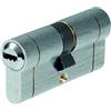 Yale Cilindro Europeo di Sicurezza per Serratura Y2S0KD4050F0000 Nichelato, 40/50 mm, Doppio, Frizionato, 5 Chiavi