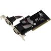 KALEA-INFORMATIQUE Scheda controller PCI SERIE COM RS232 DB9 a 2 porte con chipset WCH CH351