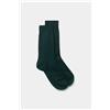 Intimissimi Calze Corte In Caldo Cotone Verde