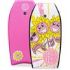 Body Board, Bodyboard Leggero Da 83 Cm Con Copertura in EPS, Guinzaglio Di Alta