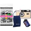 AgfaPhoto - Fotocamera analogica da 35 mm set con pellicola negativa in bianco e nero, batteria + negativo + sviluppo di immagini per posta