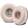 SOULWIT Cuscinetti 70mm Ricambio per Sony WH-CH500/CH510/CH520,MDR-ZX100/ZX110/ZX110NC/ZX110AP/ZX220/XB200/ZX300/ZX330BT,MDR-V100/V150/V200/V250/V300/V400, Ear Pads Cushions per DR-BT101/ZX102DPV