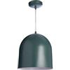 LUSSIOL Lampada Loft colors, sospensione metallo, 60 W, verde, ø 30 x H 30 cm