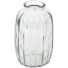 Talking Tables Vaso in Vetro Trasparente per Fiori, Stelo Singolo Elegante Centrotavola Matrimonio, Decorazione Davanzale, Feste, Regalo 12cm