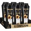 Gliss Schwarzkopf Gliss Ultimate Repair Shampoo Riparatore, 6 confezioni da 250ml, Shampoo con Keratina Liquida ed Estratto di Perla Nera, Trattamento alla Cheratina per capelli danneggiati e secchi