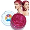 HTRUIYATY Cera Colorata per Capelli Naturale Lavabile Colore Temporaneo Capelli Crema Colorante Bambini Adulti Cosplay Halloween Party