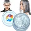 HTRUIYATY Cera Colorata per Capelli Naturale Lavabile Colore Temporaneo Capelli Crema Colorante Bambini Adulti Cosplay Halloween Party