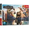 Trefl - How to Train Your Dragon, Toothless and Friends - Puzzle da 200 pezzi - Puzzle colorato con personaggi delle fiabe, intrattenimento creativo, divertimento per bambini dai 7 anni in su