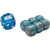 BB-Toy-Trades Compatibile con PKM TCG Elite Top Trainer Set di dadi con marchio BB-Toy-Trades Protezione spedizione - Carmigiano e viola - Stellarkrone - Stellar Crown