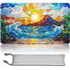 MilkPlaymat MTG Tappetino da gioco - 60 cm x 35 cm, arte originale, antiscivolo, TCG, con fondo in gomma e bordi cuciti, Commander TCG Rollbar & Pieghevole (No Zone, mtg49-2)