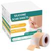 Intotal Cerotti Silicone Cicatrici(4cm x 150cm)-Impermeabile Silicone Scar Sheets,Professionali per Cicatrici Causate da Cesareo,Chirurgia,Ustioni,Tagliabile e Riutilizzabile,Adatto a Pelli Sensibili