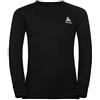 Odlo ACTIVE WARM KIDS_159229, Maglietta Unisex - Bambini e ragazzi, Nero, 140