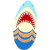 LOVIVER Skimboard Skimboard in Legno Sport Acquatici Giocattoli da Spiaggia Tavola da Surf Piccola in Piedi Tavola da Surf per Adulti Uomini Donne Adolescenti, Faccia di