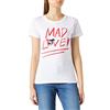 dc comics Woquinots113 T-Shirt, Bianco, S Donna