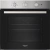 Hotpoint Ariston Forno Elettrico da Incasso Ventilato Multifunzione con Grill 71 Litri 60 cm Classe A colore Nero e Acciaio Inox - HAO 235H X