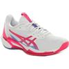 Asics Scarpa da Tennis Donna Asics Solution Speed FF 3 Clay Bianco Fucsia