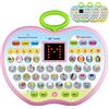 Shmily Regalo giocattolo per ragazze di 2 3 4 anni, giocattoli educativi per bambini per bambini di 1-3 anni Tablet di apprendimento del bambino per 12 18 24 36 mesi Ragazza Ragazzo Laptop per bambini Età 2